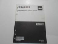 2001 Yamaha PZ500DXF Supplementary Service Manual FACTORY OEM BOOK 00 DEALERSHIP