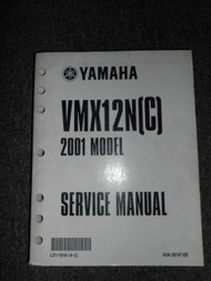 2001 Yamaha Motorcycle VMX12N VMX12NC Service Repair Manual OEM FACTORY