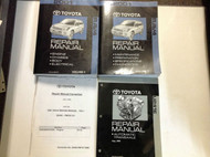 2001 Toyota Rav4 Rav 4 RAV4 Service Shop Repair Manual SET W TRANSAXLE BOOK OEM