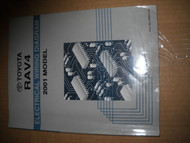 2001 Toyota Rav4 Rav 4 Electrical Wiring Diagram Manual EWD