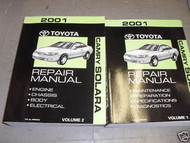 2001 TOYOTA CAMRY SOLARA Service Repair Shop Workshop Manual Set BRAND NEW
