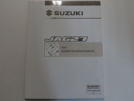 2001 SUZUKI JA627 Wiring Diagram Electrical Manual FACTORY OEM BOOK 01 DEAL