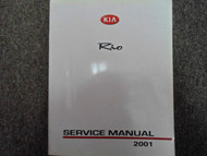 2001 KIA Rio Service Repair Shop Manual FACTORY OEM BOOK GOOD CONDITION 01 x