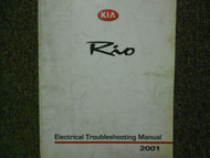 2001 KIA Rio Electrical Troubleshooting Service Repair Shop Manual Factory OEM