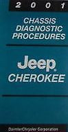 2001 JEEP CHEROKEE Chassis Diagnostic Procedures Manual Factory OEM BOOK 2001