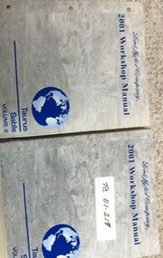 2001 FORD TAURUS MERCURY SABLE Repair Service Shop Manual SET DEALERSHIP 2 VOLUM