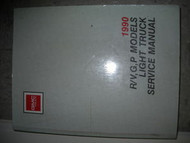 1990 GMC G Van R/V G P R V G P Service Repair Shop Manual FACTORY 90 OEM BOOK x