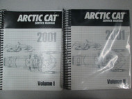 2001 Arctic Cat Service Repair Shop Manual Snowmobile EDI 2 VOL SET FACTORY x