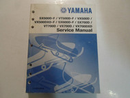 2000 Yamaha SX500 600 700 D VX 500 700 D Supplementary Service Manual FACTORY 00