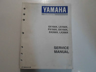 2000 Yamaha Outboard SX150X LX150X PX150X DX150X SX200X LX200X Service Manual x