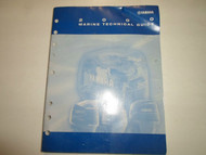 2000 Yamaha Marine Technical Guide Manual FACTORY OEM BOOK 00 DEAL WATER DAMAGED