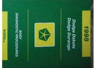 1998 Dodge DAKOTA TRUCK & DURANGO SUV Body Diagnostic Procedures Shop Manual