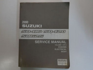 2000 Suzuki SQ416 420 625 Service Manual Volume 1 Chassis Electrical Body WORN
