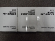 2000 Nissan Pathfinder Service Shop Repair Manual 3 Volume Set FACTORY OEM NEW