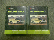 2000 MITSUBISHI Montero Shop Service Repair Manual Set FACTORY BOOKS OEM 00 x