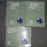 2000 Ford Windstar MINI VAN Service Shop Repair Manual Set W WIRING DIAGRAM BOOK