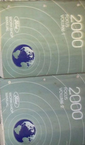2000 FORD FOCUS Service Repair Shop Manual Set W PCED & EWD EVTM 4 BOOKS HUGE