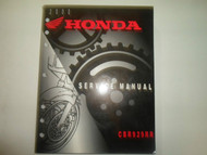 2000 2001 Honda CBR929RR CBR 929RR Service Repair Shop Manual OEM NEW