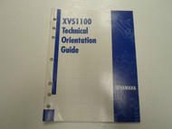 1999 Yamaha XVS1100 Technical Orientation Guide Manual FACTORY OEM BOOK 99