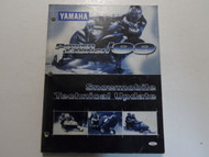 1999 Yamaha POWER LAUNCH SNOWMOBILE TECHNICAL UPDATE Manual FACTORY OEM BOOK 99
