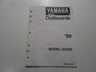 1999 Yamaha Marine Outboards Model Guide Manual FACTORY OEM WATER DAMAGED