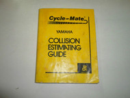 1999 Yamaha Cycle Mate Collision Estimating Guide Summer VOL. 18 NO. 4 DAMAGED