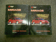 1999 MITSUBISHI Mirage Service Repair Shop Manual SET FACTORY OEM BOOK 99 DEAL x