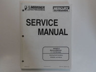 1999 Mercury Mariner Outboards 4 5 4 Stroke Service Manual 90-857138 JANUARY OEM