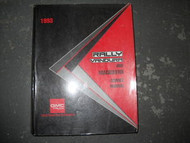 1993 GMC Rally Vandura Magnavan Service Shop Repair Workshop Manual OEM Book