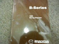 1999 Mazda B-Series Truck Electrical Wiring Diagram Service Repair Shop Manual x