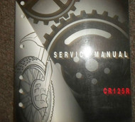 1999 Honda CR125R Service Repair Shop Factory Manual OEM CR125R NEW 1999