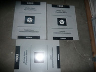 1999 Dodge Plymouth Neon Service Diagnostics Procedures Manual Set OEM Factory