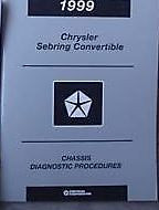 1999 CHRYSLER SEBRING CONVERTIBLE CHASSIS Repair Service Manual DIAGNOSTICS