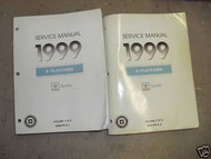 1999 CADILLAC SEVILLE Service Shop Repair Manual Set W TRANSMISSION UNIT BOOKS