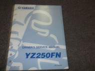 1999 2000 2001 Yamaha YZF250FN YZ 250 FN Service Shop Repair Manual OEM x