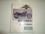 1998 Yamaha VSTAR XVS650AK Service Repair Shop Workshop Manual FACTORY x 98