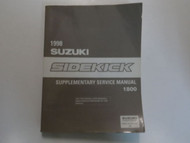 1998 Suzuki Sidekick 1800 Supplementary Service Manual FACTORY BRAND NEW BOOK
