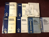 1998 PONTIAC GRAND PRIX Service Shop Repair Manual Set W TRANSMISSION UNIT BOOK