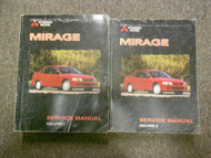 1998 MITSUBISHI Mirage Service Repair Shop Manual SET FACTORY OEM BOOK 98 DEAL