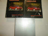 1998 MITSUBISHI Mirage Service Repair Shop Manual 3 VOL SET FACTORY OEM WORN 98