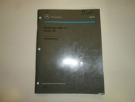 1998 Mercedes Benz Model 163 Intro into Service Manual PRELIMINARY FACTORY OEM