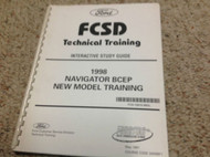 1998 FORD LINCOLN NAVIGATOR SUV BCEP New Model Technical Training Manual RARE