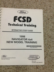1998 FORD LINCOLN NAVIGATOR SUV 4X4 New Model Technical Training Manual RARE