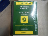 1998 Dodge Ram Truck 1500 2500 3500 Service Shop Repair Manual NEW FACTORY 98