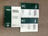 1998 CHEVY CAMARO PONTIAC FIREBIRD Service Shop Repair Manual Set FIRST ED 3 V