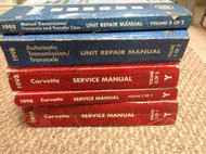 1998 Chevrolet Chevy CORVETTE Service Shop Repair Manual Set FACTORY W UNIT BOOK