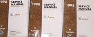 1998 CADILLAC CATERA First Edition Service Shop Repair Manual SET W TRANS UNIT B