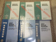 1998 BUICK PARK AVENUE Service Shop Repair Manual Set W TRANS UNIT BOOKS OEM