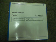 1998 99 00 2001 VW PASSAT EWD Troubleshooting Components Service Manual FINAL ED