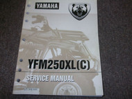 1998 1999 Yamaha YFM250XL YFM 250 XL C ATV Shop Service Repair Manual FACTORY x